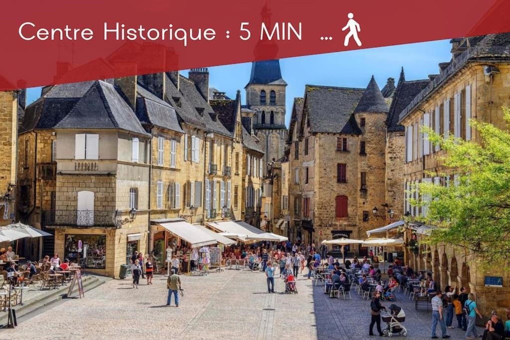 Appartamento Le Spicy 2 Minutes Centre Historique Parking Sarlat Esterno foto